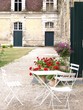 cour de jardin