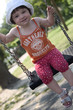 girl on swing