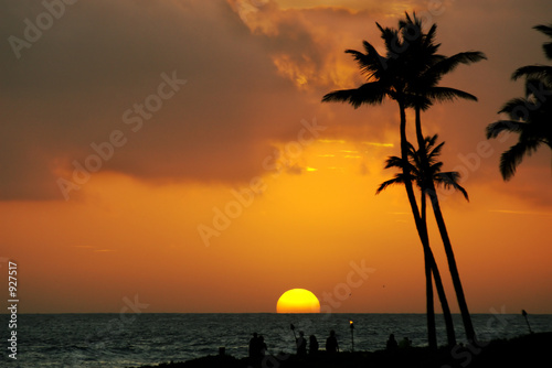 tropical sunset tropical sunset