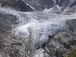 gletscher in der tiroler alpen