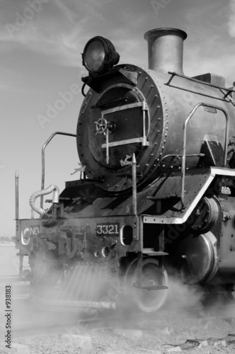Foto: steam train at swakopmund, namibia steam train at swakopmund, namibia
