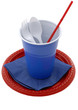 plastic dishes