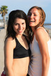 friends at the beach