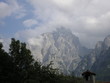 berg in wolken