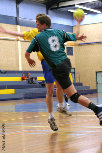 handball action