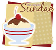 ice cream sundae