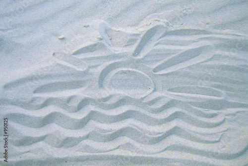 Foto: sunset im sand sunset im sand
