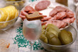 russian vodka with bread russian vodka with bread
