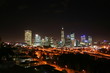 perth city skyline - nighttime