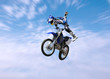 dirt bike stunt rider