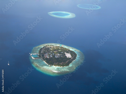 chain of tropical islands chain of tropical islands