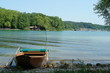 ruderboot am see