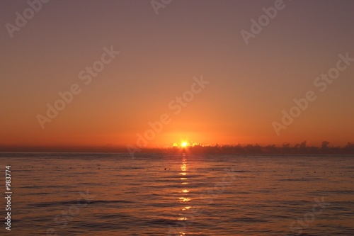 sonnenaufgamg bei kemer
