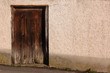 vieille porte en couleur