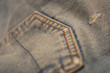 worn denim