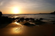 coucher de soleil sur port bara