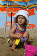 girl on the beach