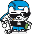 skate cat
