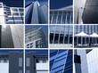 modern architecture montage