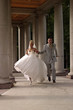 newly-married couple