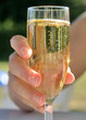 une petite coupe de champagne