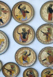 greek plates on a wall