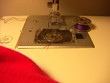 sewing red