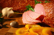 gentle ham with yellow pepper and garlic gentle ham with yellow pepper and garlic