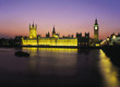 houses of parliamnet by floodlight