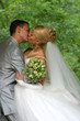newly-married couple
