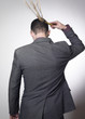 homme d'affaires puni