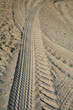 traces de pneus