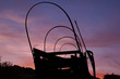 waggon sunset