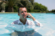 geschäftsmann im pool 9 geschäftsmann im pool 9