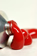 red paint