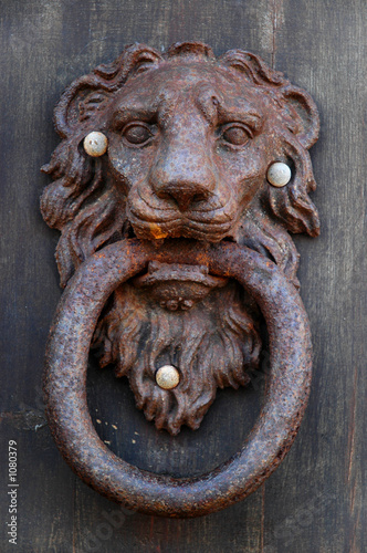 giant lion knocker