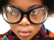 girl wearing huge sunglasses
