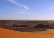 en haut de la dune