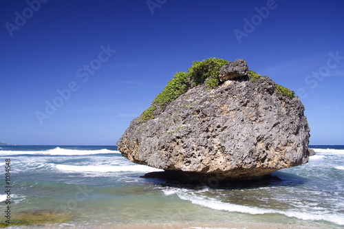 rock on the beach