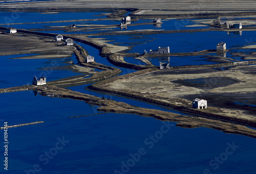 Photo: houses in salt pan houses in salt pan
