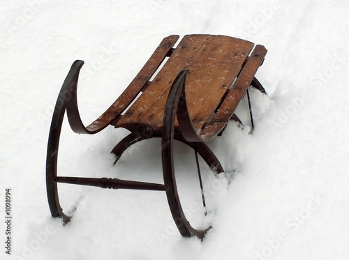 Photo: vintage sled vintage sled