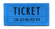 blue general admission ticket