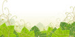 grape leaf footer