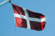 dänemark fahne im wind