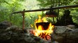 Photos : camping fire