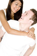young couple having fun young couple having fun
