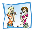 two girls talking2