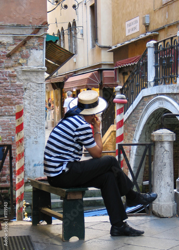 l'attente du gondolier l'attente du gondolier