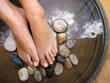 Foto: foot massage foot massage