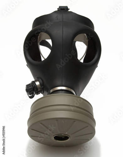 gas mask isolated + shadow